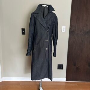 Women's Long Denim Coat